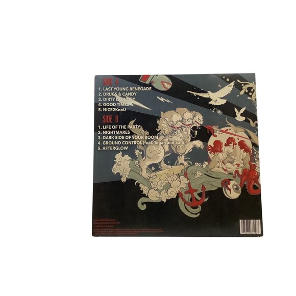 All Time Low Last Young Renegade LP Vinyl Record Album EUC - Picture 3 of 5